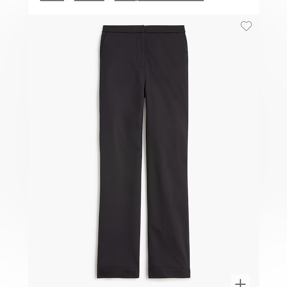 J. Crew Ponte Pants BT017 Black 4